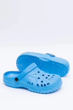 Damskie Piankowe Klapki Kroksy EVA Niebieskie