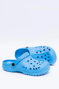 Damskie Piankowe Klapki Kroksy EVA Niebieskie
