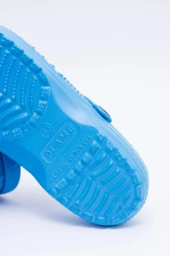 Damskie Piankowe Klapki Kroksy EVA Niebieskie