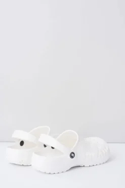 Damskie Piankowe Klapki Kroksy EVA Białe