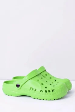 Damskie Piankowe Klapki Kroksy EVA Zielone