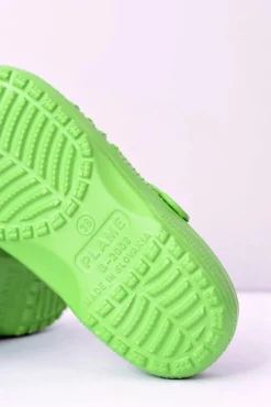 Damskie Piankowe Klapki Kroksy EVA Zielone