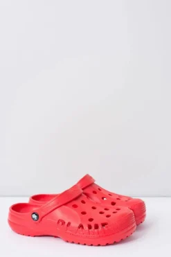 Damskie Piankowe Klapki Kroksy EVA Czerwone