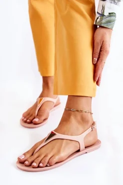 Damskie Sandałki Nude Storm