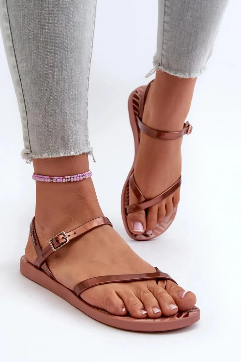 Damskie Sandały 82842 Ipanema Fashion Sandal VIII Fem Różowo-Brązowe