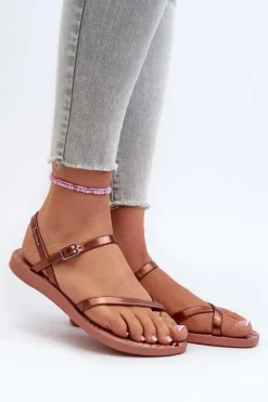 Damskie Sandały 82842 Ipanema Fashion Sandal VIII Fem Różowo-Brązowe