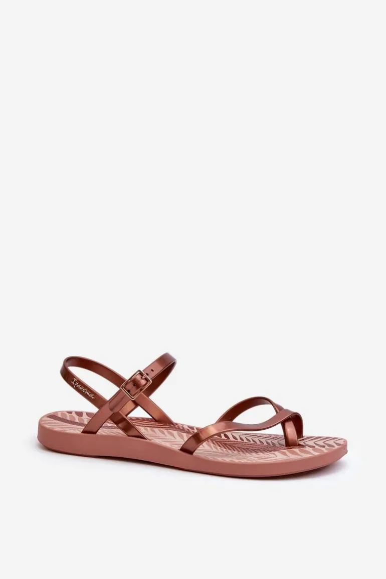 Damskie Sandały 82842 Ipanema Fashion Sandal VIII Fem Różowo-Brązowe