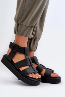 Damskie Sandały Big Star NN274071 Czarne