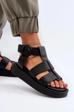 Damskie Sandały Big Star NN274071 Czarne