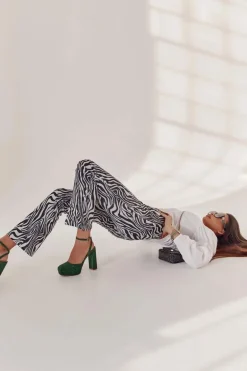 Damskie Sandały Brokatowe Na Słupku Zielone Rosel