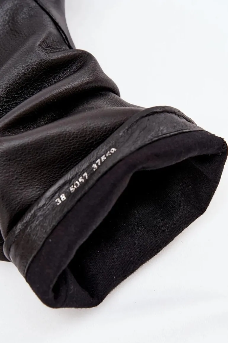 Damskie Skórzane Kozaki Maciejka 05057-20 Czarne