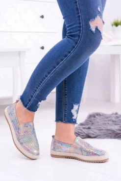 Damskie Skórzane Tenisówki Wsuwane Ingrid