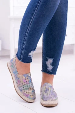 Damskie Skórzane Tenisówki Wsuwane Ingrid