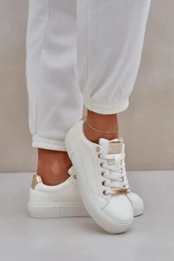 Damskie Sneakersy Big Star NN274211 Białe