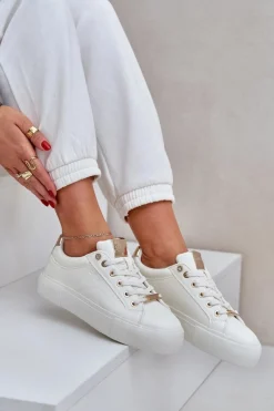 Damskie Sneakersy Big Star NN274211 Białe