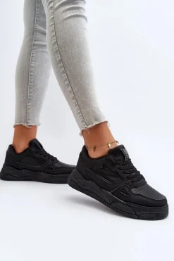 Damskie Sneakersy Big Star NN274666 Czarne