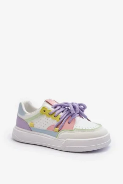 Damskie Sneakersy Eko Skórzane Multikolor Avanalis