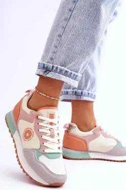 Damskie Sneakersy Memory Foam System Big Star LL274542 Multikolor