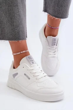 Damskie Sneakersy Memory Foam System Big Star NN274A483 Białe