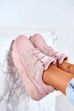 Damskie Sportowe Buty Big Star Różowe GG274637