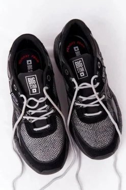 Damskie Sportowe Buty Memory Foam Big Star HH274325 Czarne