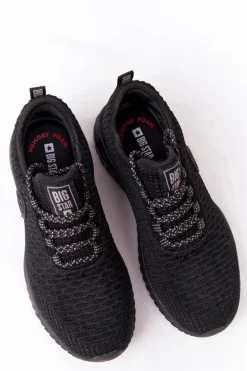 Damskie Sportowe Buty Memory Foam Big Star HH274298 Czarne