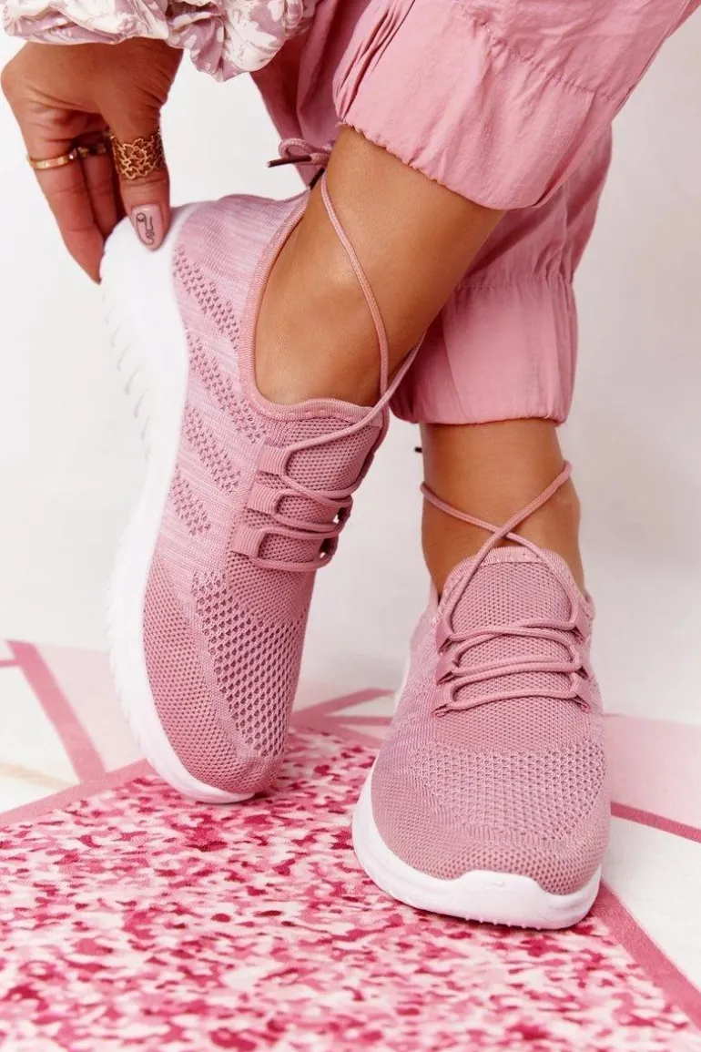 Damskie Sportowe Buty Różowe Workout