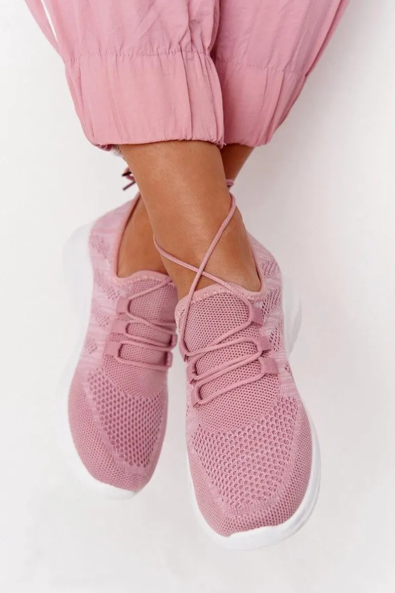 Damskie Sportowe Buty Różowe Workout