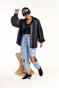 Damskie Sportowe Buty Slip-on Memory Foam System Big Star FF274890 Czarne