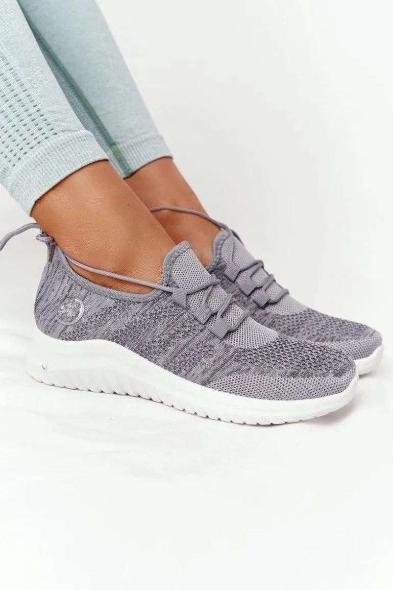 Damskie Sportowe Buty Szare Workout
