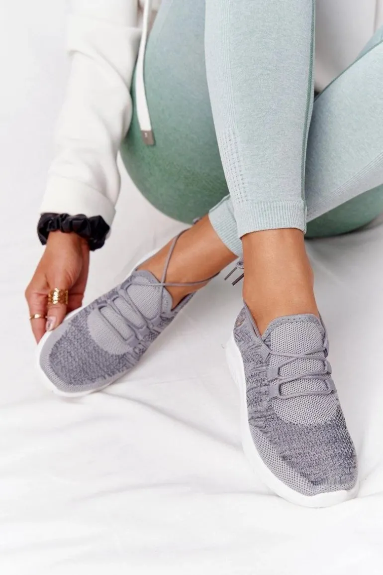 Damskie Sportowe Buty Szare Workout