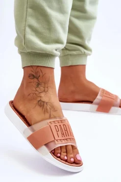 Damskie Sportowe Klapki Nude Sunrise