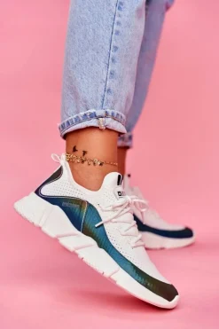 Damskie Sportowe Obuwie Big Star Białe FF274A052