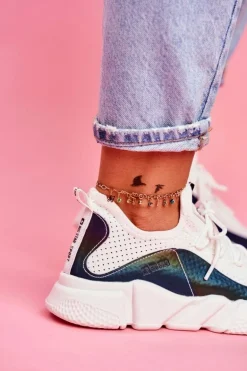 Damskie Sportowe Obuwie Big Star Białe FF274A052