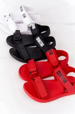 Damskie Sportowe Sandały Big Star HH274A027 Czerwone