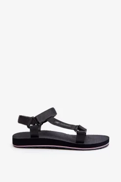 Damskie Sportowe Sandały 4FRSS24FSANF054-23S Ciemnoszare