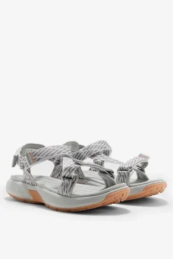 Damskie Sportowe Sandały 4FRSS24FSANF049-26S Jasnoszare