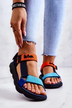 Damskie Sportowe Sandały Lee Cooper LCW-22-34-0953L Multikolorowe