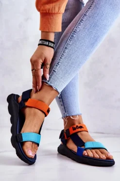 Damskie Sportowe Sandały Lee Cooper LCW-22-34-0953L Multikolorowe