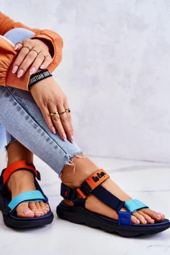 Damskie Sportowe Sandały Lee Cooper LCW-22-34-0953L Multikolorowe