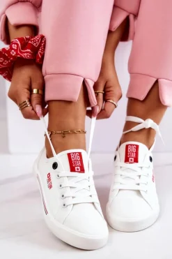 Damskie Tenisówki BIG STAR HH274059 Białe