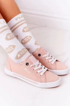 Damskie Tenisówki BIG STAR HH274060 Różowe