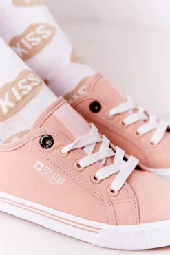 Damskie Tenisówki BIG STAR HH274060 Różowe