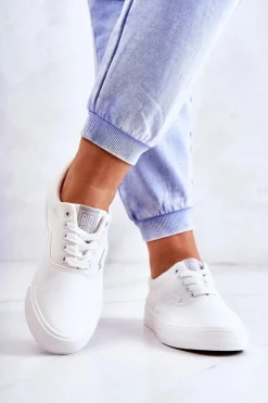 Damskie Tenisówki BIG STAR FF274168 Białe