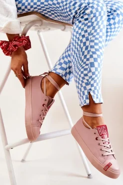 Damskie Trampki Big Star JJ274167 Różowe