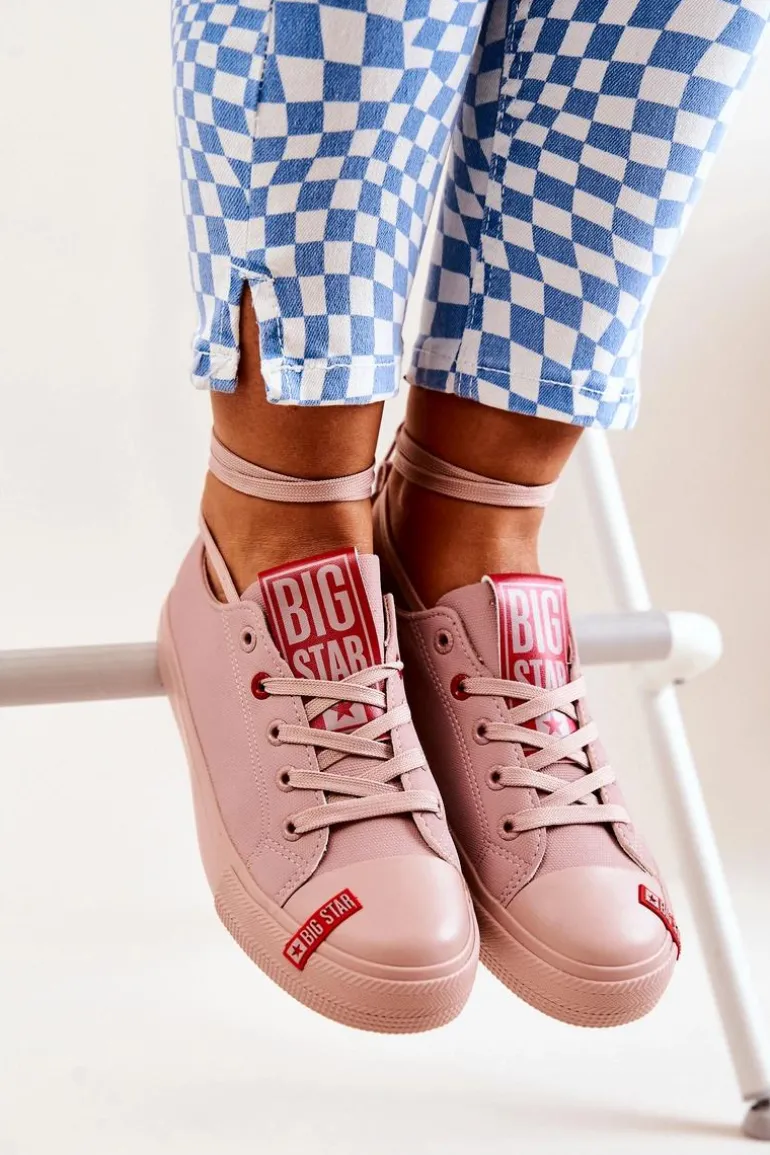 Damskie Trampki Big Star JJ274167 Różowe