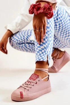 Damskie Trampki Big Star JJ274167 Różowe