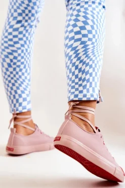 Damskie Trampki Big Star JJ274167 Różowe