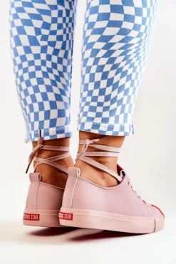 Damskie Trampki Big Star JJ274167 Różowe