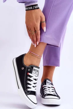 Damskie Trampki Big Star T274023 Czarne